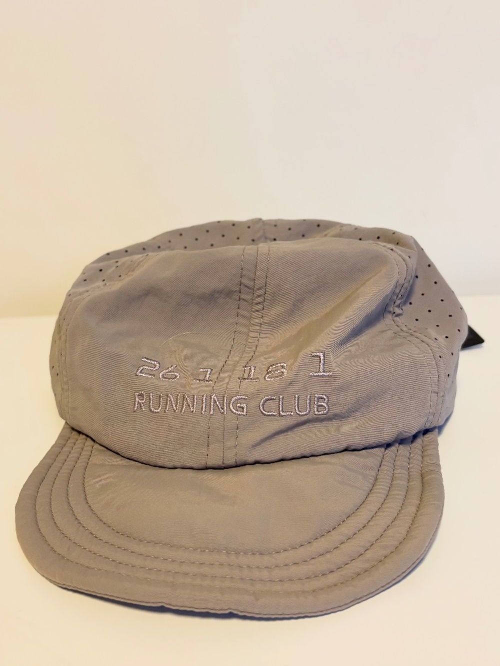 Zara Athletic Technical Training Cap Hat Adjustable Grey Mens Size Medium NWT